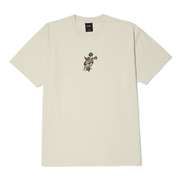 Huf Cupid T-Shirt - Washed Natural - Streetart.fr